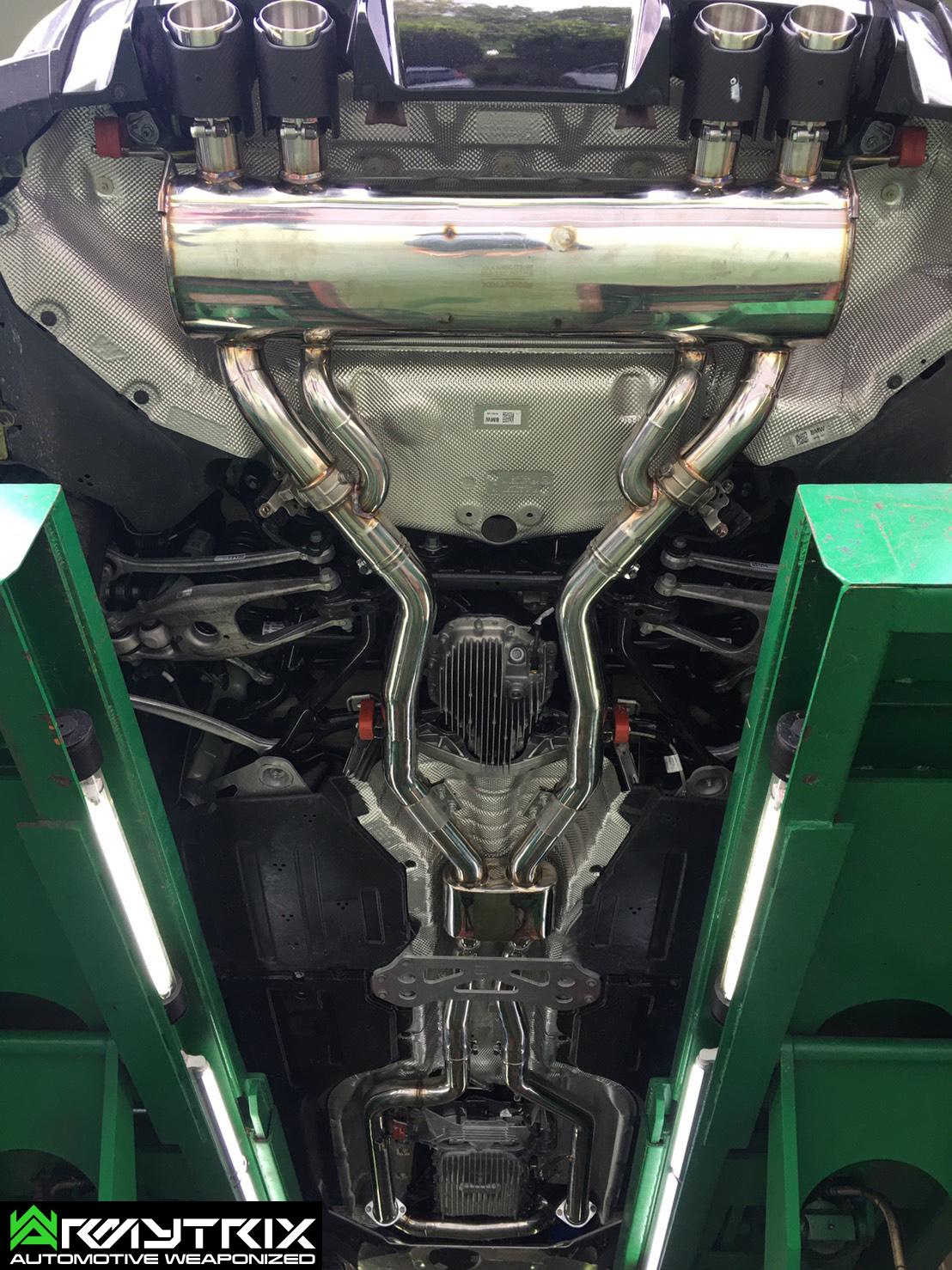 BMW M3 exhaust
